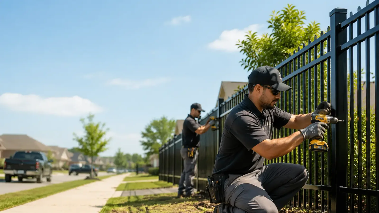 Metal Fence Installation in Fruitdale, AL